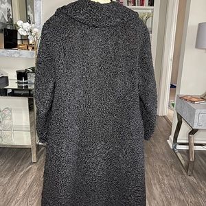 Black Persian Lamb Coat